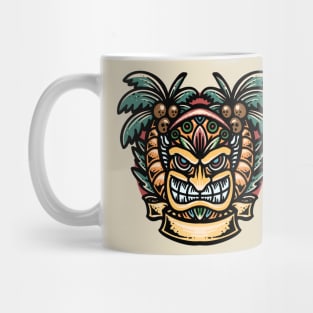 tiki holiday summer tee Mug